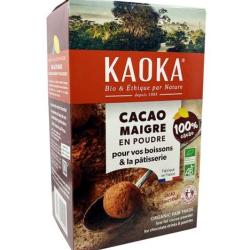 Kaoka Organic Low Fat Cacao Powder 250g, Pack Of 10