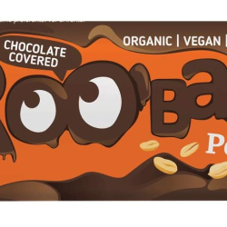 Roobar Organic Chocolate Covered Peanut Bar Gluten Free Vegan 30g, Pack Of 24