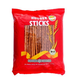 Huober Organic Salted Sticks 175g, Pack Of 24