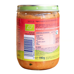Hipp Organic Vegetable & Chicken Risotto From 7 Months 190g, Pack Of 12 Hipp Organic Vegetable & Chicken Risotto From 7 Months 190g, Pack Of 12