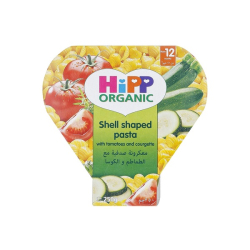 Hipp Organic Baby Food Shell Shaped Pasta 250g, Pack Of 12 Hipp Organic Baby Food Shell Shaped Pasta 250g, Pack Of 12