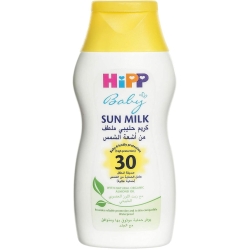 Hipp Baby SPF30 Sun Milk Cream with Almond Oil For Baby 200 ml, Pack Of 6 Hipp Baby SPF30 Sun Milk Cream with Almond Oil For Baby 200 ml, Pack Of 6