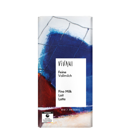 Vivani Organic Fine Milk Chocolate Mini 12.5g, Pack Of 12