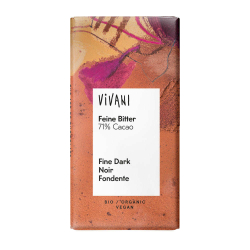 Vivani Organic 71% Cacao Fine Dark Chocolate Mini 12.5g, Vegan, Pack Of 12 Vivani Organic 71% Cacao Fine Dark Chocolate Mini 12.5g, Vegan, Pack Of 12