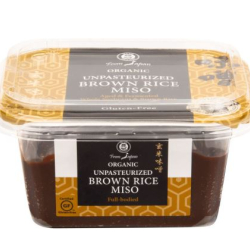 Muso Organic Unpasteurized Brown Rice Miso 400g, Gluten Free, Pack Of 6 Muso Organic Unpasteurized Brown Rice Miso 400g, Gluten Free, Pack Of 6