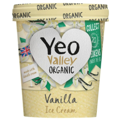 Yeo Valley Organic Vanilla Ice Cream 500 ml, Pack Of 6 Yeo Valley Organic Vanilla Ice Cream 500 ml, Pack Of 6