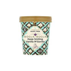 Booja Booja Keep Smiling Vanilla M'Gorilla 500 ml, Pack Of 6 Booja Booja Keep Smiling Vanilla M'Gorilla 500 ml, Pack Of 6