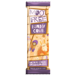 Moo Free Organic Bunny Comb Mini Chocolate Bar 20g 1x20, Gluten Free, Vegan Moo Free Organic Bunny Comb Mini Chocolate Bar 20g 1x20, Gluten Free, Vegan