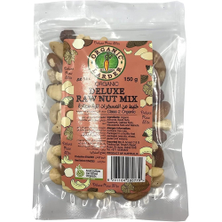 Organic Larder Deluxe Raw Nuts Mix 150g, Pack Of 6