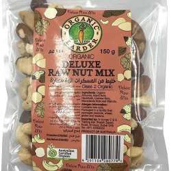 Organic Larder Deluxe Raw Nuts Mix 150g, Pack Of 6