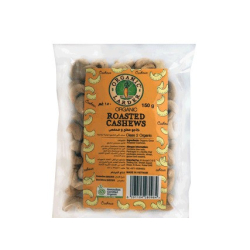 Organic Larder Roasted Cashews 150g, Pack Of 6 Organic Larder Roasted Cashews 150g, Pack Of 6