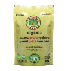 Organic Larder Mixed Colour Quinoa 340g, Gluten Free Vegan, Pack Of 6 Organic Larder Mixed Colour Quinoa 340g, Gluten Free Vegan, Pack Of 6