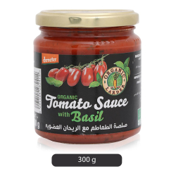 Organic Larder Tomato Sauce with Basil, 300g, Pack Of 12 Organic Larder Tomato Sauce with Basil, 300g, Pack Of 12