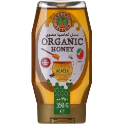 Organic Larder Honey Acacia 350g, Pack Of 6 Organic Larder Honey Acacia 350g, Pack Of 6