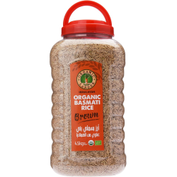 Organic Larder Himalayan Basmati Brown Rice 4.5kg, Vegan, Pack Of 6 Organic Larder Himalayan Basmati Brown Rice 4.5kg, Vegan, Pack Of 6