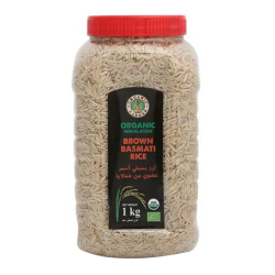 Organic Larder Himalayan Brown Basmati Rice 1kg, Pack Of 6 Organic Larder Himalayan Brown Basmati Rice 1kg, Pack Of 6