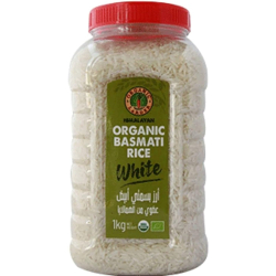 Organic Larder Himalayan Basmati White Rice 1kg, Pack Of 6 Organic Larder Himalayan Basmati White Rice 1kg, Pack Of 6