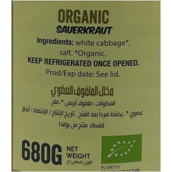 Organic Larder Sauerkraut Original 680g, Pack Of 12 Organic Larder Sauerkraut Original 680g, Pack Of 12