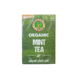 Organic Larder Mint Tea 30g, Pack Of 12 Organic Larder Mint Tea 30g, Pack Of 12