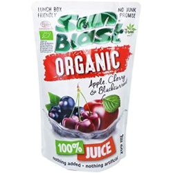 Sun Blast Organic Apple, Cherry & Blackcurrant Juice No Added Sugar 10 x 200ml, Pack Of 12 Sun Blast Organic Apple, Cherry & Blackcurrant Juice No Added Sugar 10 x 200ml, Pack Of 12