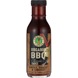 Organic Larder BBQ Sauce Classic Gluten Free, Vegan 400g, Pack Of 6