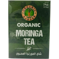 Organic Larder Moringa Tea 16 Bags, Pack Of 12 Organic Larder Moringa Tea 16 Bags, Pack Of 12