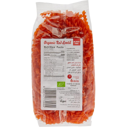 Organic Larder Penne Pasta Red Lentil Gluten Free 300g, Pack Of 12 Organic Larder Penne Pasta Red Lentil Gluten Free 300g, Pack Of 12