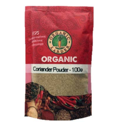 Organic Larder Coriander Powder 100g, Pack Of 20 Organic Larder Coriander Powder 100g, Pack Of 20