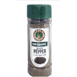 Organic Larder Black Pepper 50g, Pack Of 12 Organic Larder Black Pepper 50g, Pack Of 12