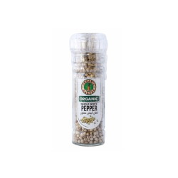 Organic Larder Whole White Pepper 70g, Pack Of 12 Organic Larder Whole White Pepper 70g, Pack Of 12