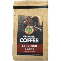 Organic Larder Coffee Espresso Beans 250g, Pack Of 6