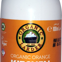 Organic Larder Kitchen Cleaner Vegan 100ml, Pack Of 12