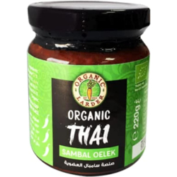 Organic Larder Sambal Oelek 220g, Pack Of 12 Organic Larder Sambal Oelek 220g, Pack Of 12