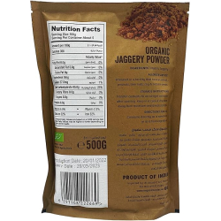 Organic Larder Jaggery Powder 500g, Pack Of 10 Organic Larder Jaggery Powder 500g, Pack Of 10
