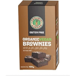 Organic Larder Brownies Baking Mix, Gluten Free, Vegan 400g, Pack Of 6 Organic Larder Brownies Baking Mix, Gluten Free, Vegan 400g, Pack Of 6