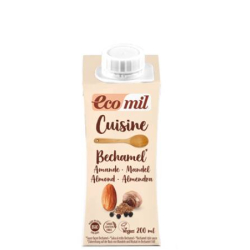 Ecomil Organic Cuisine Béchamel Almond Milk, Gluten Free, Vegan 200ml, Pack Of 8 Ecomil Organic Cuisine Béchamel Almond Milk, Gluten Free, Vegan 200ml, Pack Of 8