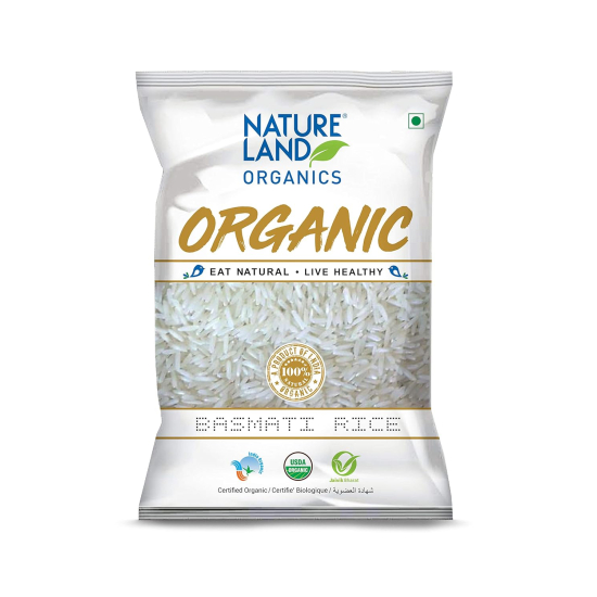 Natureland Organics Basmati Rice Premium 1 Kg 