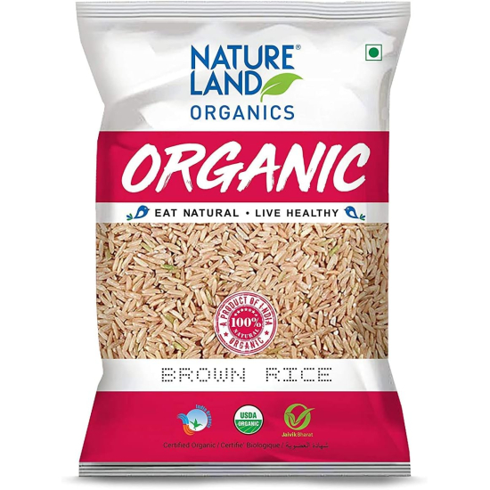 Natureland Organics Premium Healthy Brown Rice 1kg