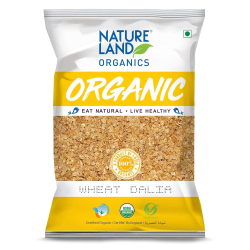 Natureland Organics Wheat Dalia (Porridge) 500g