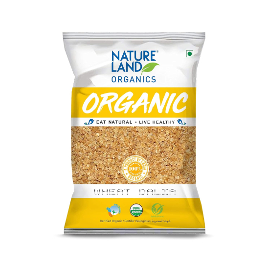 Natureland Organics Wheat Dalia (Porridge) 500g