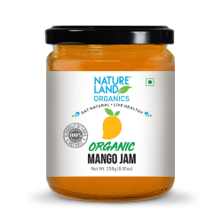 Natureland Organics Mango Jam 250g, Pack Of 6