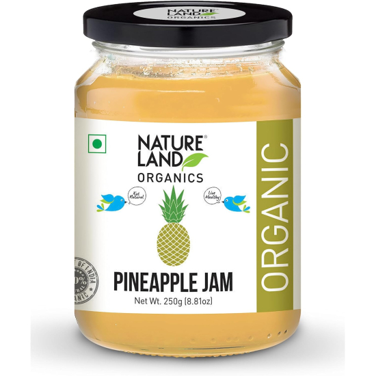 Natureland Organics Pineapple Jam 250g