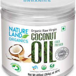 Natureland Organics Coconut Oil 400 ml
