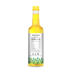 Natureland Organics Sesame Oil 1Ltr Natureland Organics Sesame Oil 1Ltr