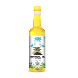 Natureland Organics Sesame Oil 1Ltr Natureland Organics Sesame Oil 1Ltr