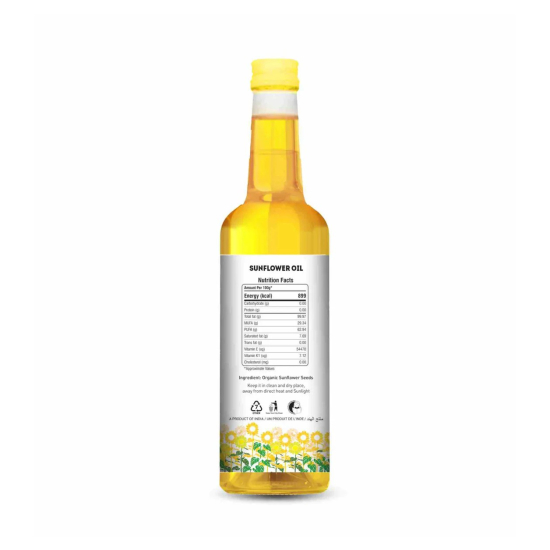 Natureland Organics Sunflower Oil 1 Ltr