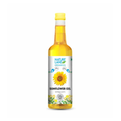 Natureland Organics Sunflower Oil 1 Ltr Natureland Organics Sunflower Oil 1 Ltr