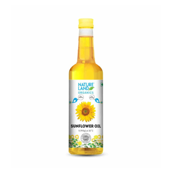 Natureland Organics Sunflower Oil 1 Ltr