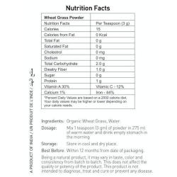 Natureland Organics Wheat Grass Powder 100g Natureland Organics Wheat Grass Powder 100g