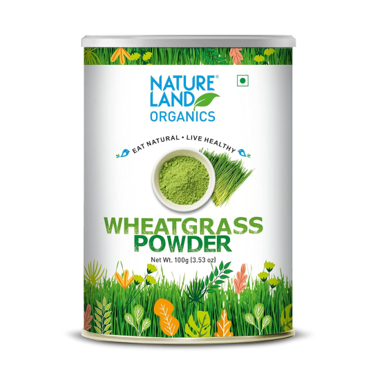Natureland Organics Wheat Grass Powder 100g